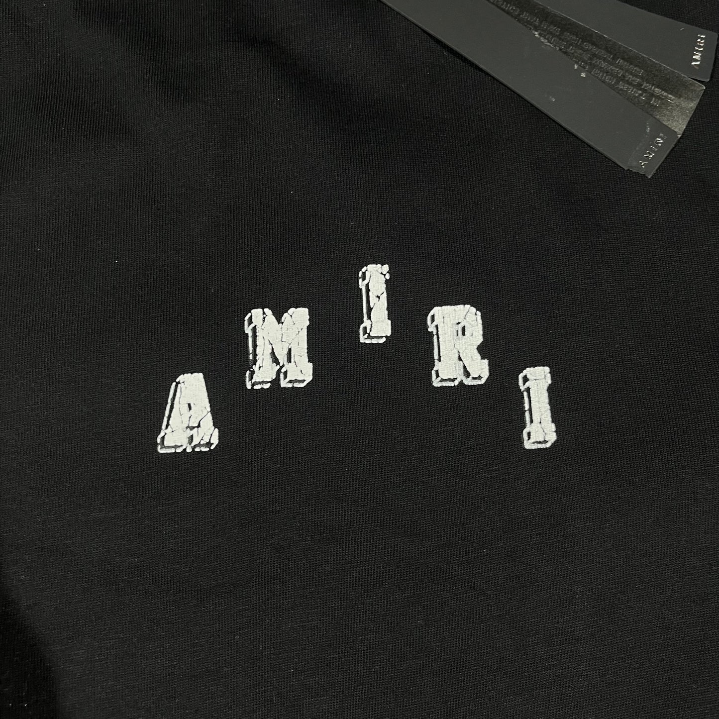 Remera Amiri Collegiate Negra XL
