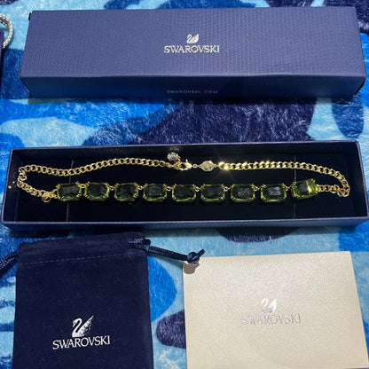 Collar Swarovski Millenia Verde