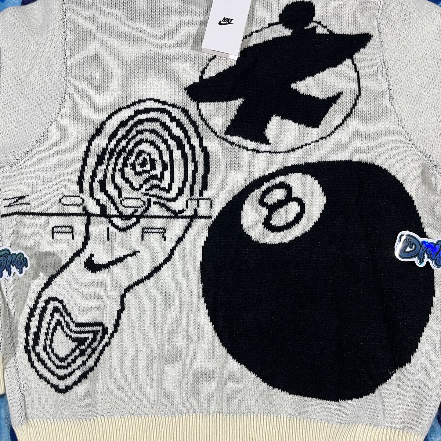 Sweater Nike x Stussy Crema XL