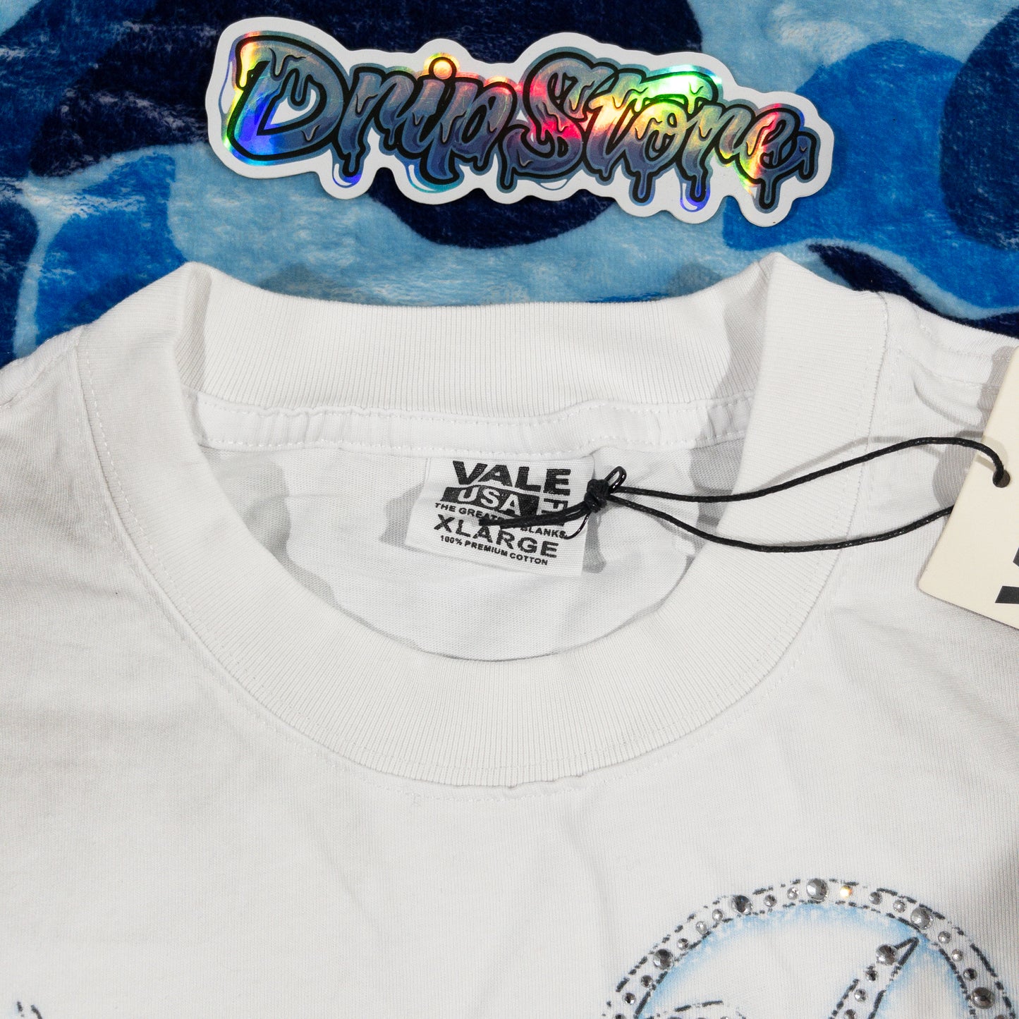 Remera Valley Vale Forever Godfather Blanca XL