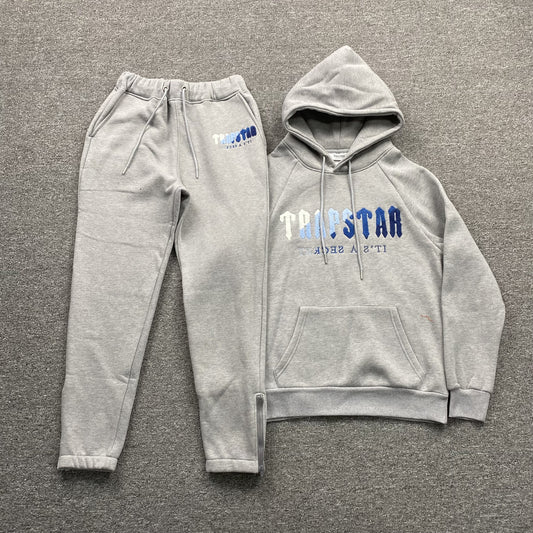 TRAPSTAR CHENILLE DECODED TRACKSUIT GREY ICE FLAVOURS 2.0 EDITION