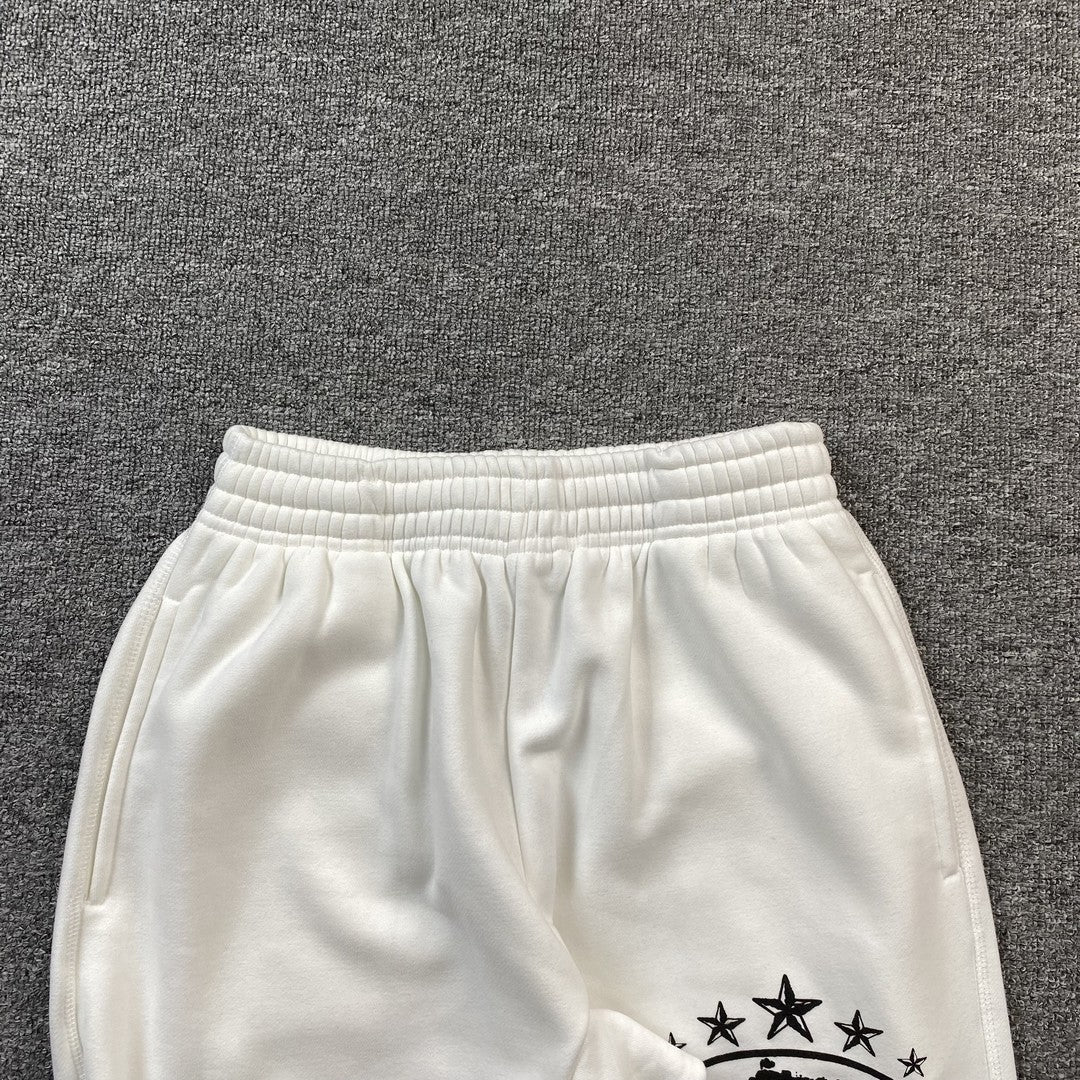 CORTEIZ ALCATRAZ 5 STARZ SWEATPANT WHITE