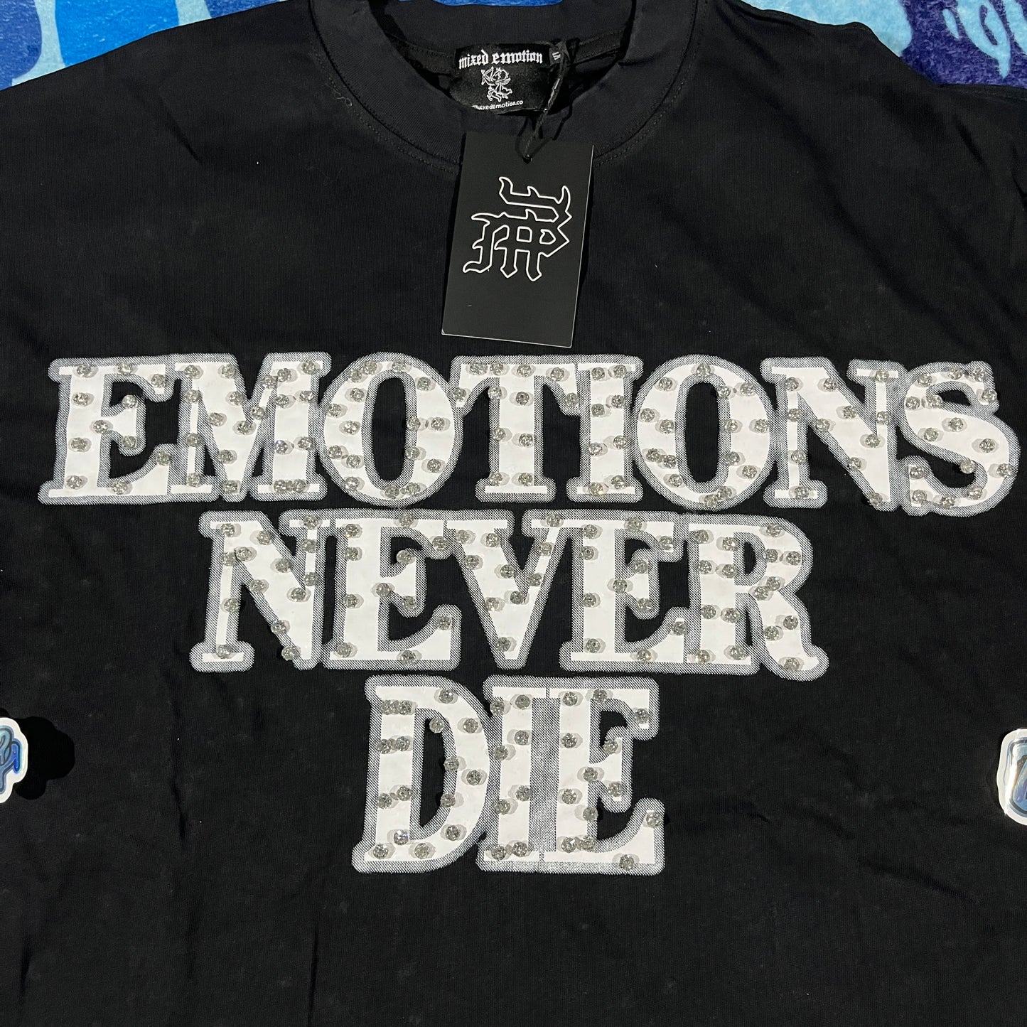 Remera Mixed Emotion End Negra XL
