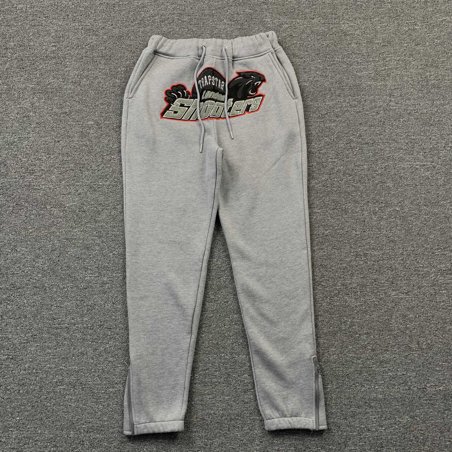 TRAPSTAR SHOOTERS TRACKSUIT GREY RED