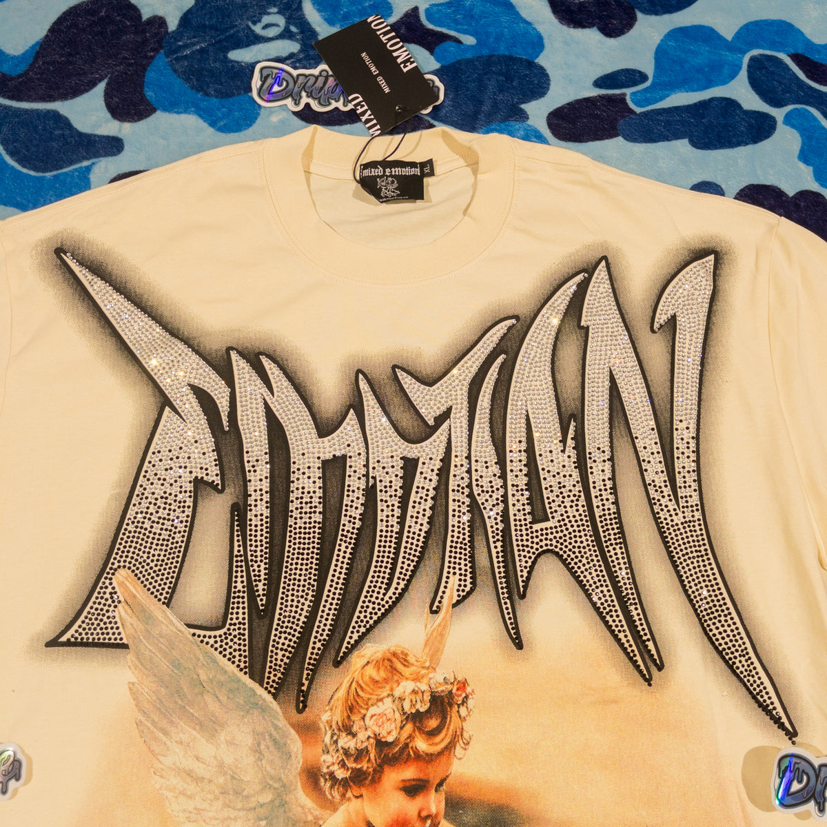 Remera Mixed Emotion Jetski Crema L-XL