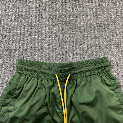 RHUDE SHORTS GREEN