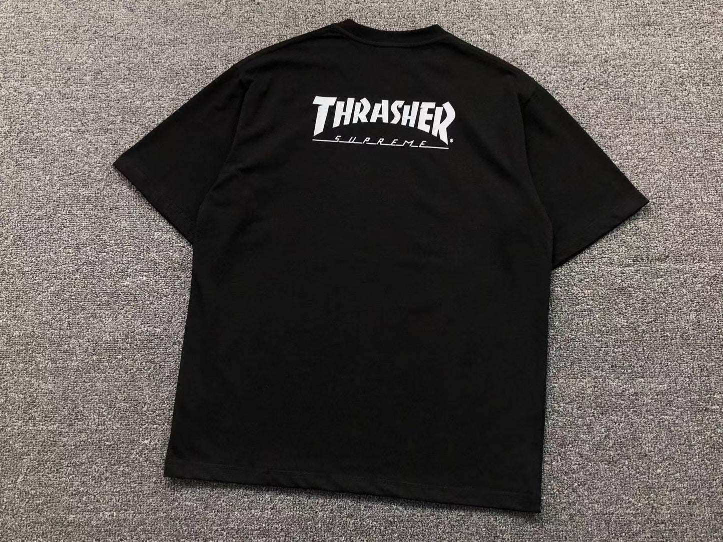 SUPREME THRASHER GAME TEE BLACK