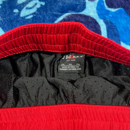 Short Jordan Negro/Rojo M-L-XL-XXL