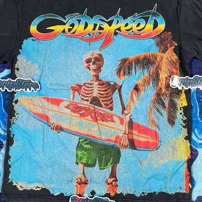 Remera Godspeed Miami Surf Negra XL