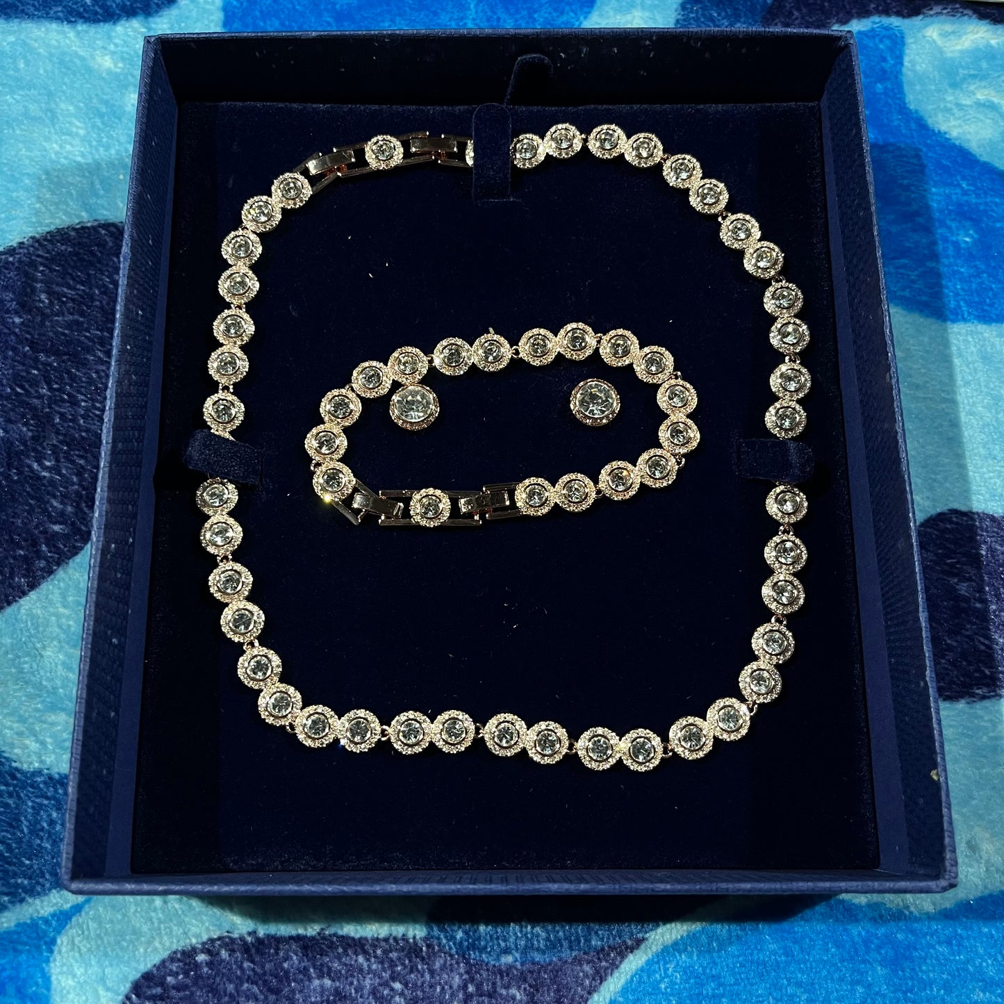 Set Swarovski Angelic Rose Gold