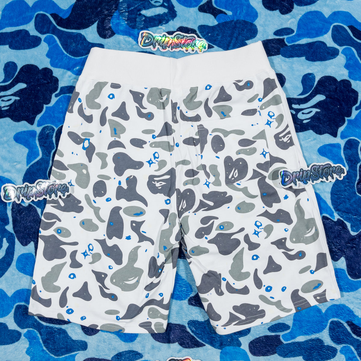 Short Bape Space Camo Blanco XXL