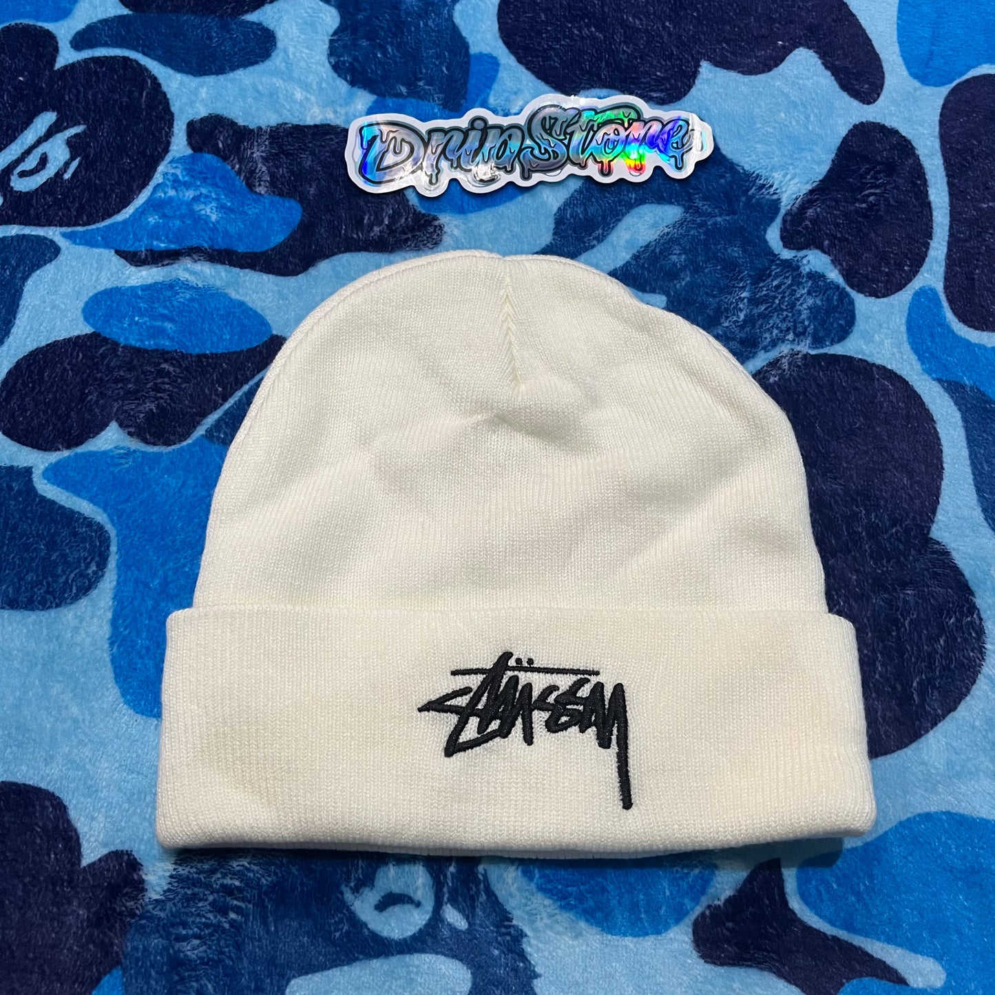 NIKE X STUSSY CUFF BEANIE (2020) CREAM