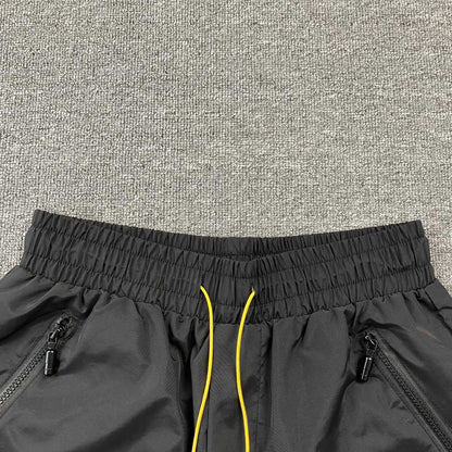 RHUDE RH LOGO SHORTS BLACK