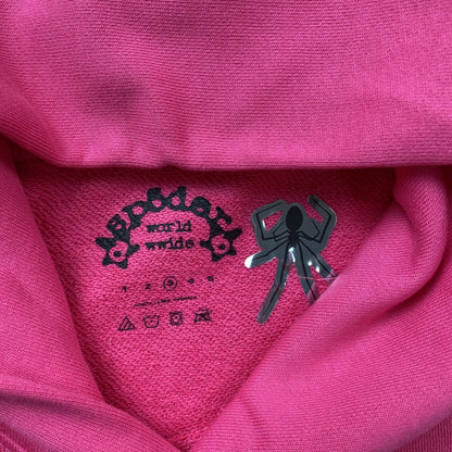 SP5DER P*NK V2 HOODIE PINK