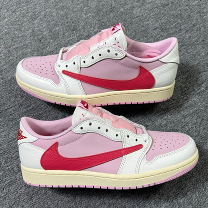 Jordan 1 Low X Travis Scott Tropical Pink