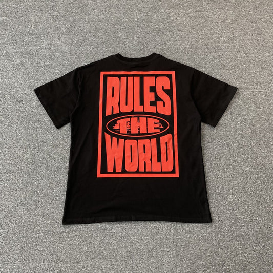 CORTEIZ RULES THE WORLD TEE BLACK