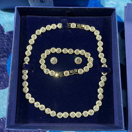 Set Swarovski Angelic Dorado