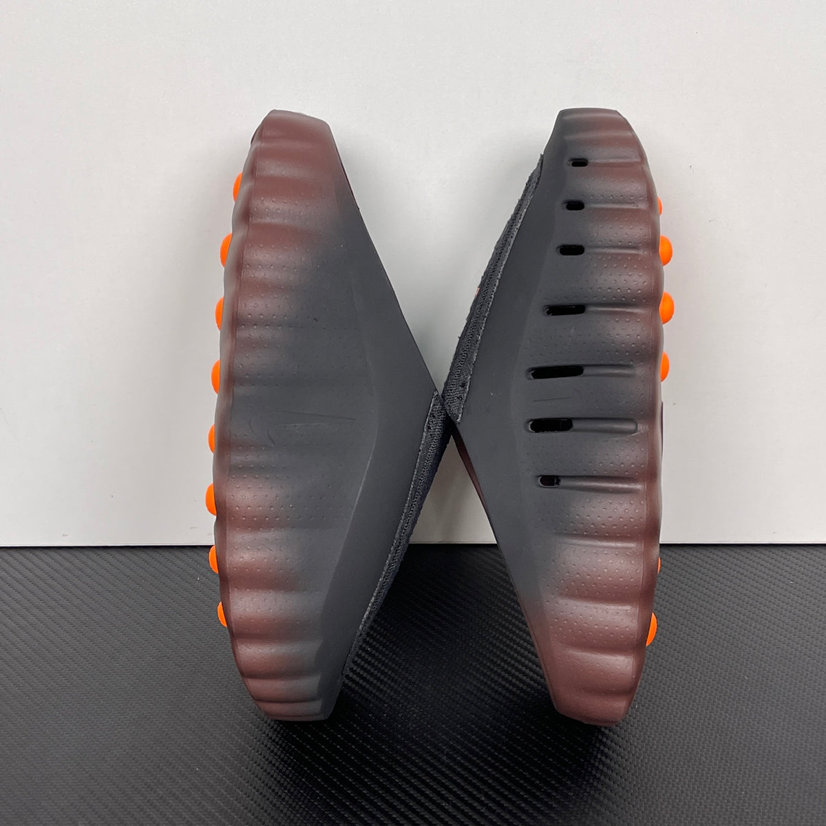 Nike Mind 001 Flyknit Slide Bronze Eclipse Total Orange