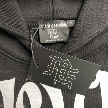 Buzo Mixed Emotion Fallen Angels Rhinestone Negro