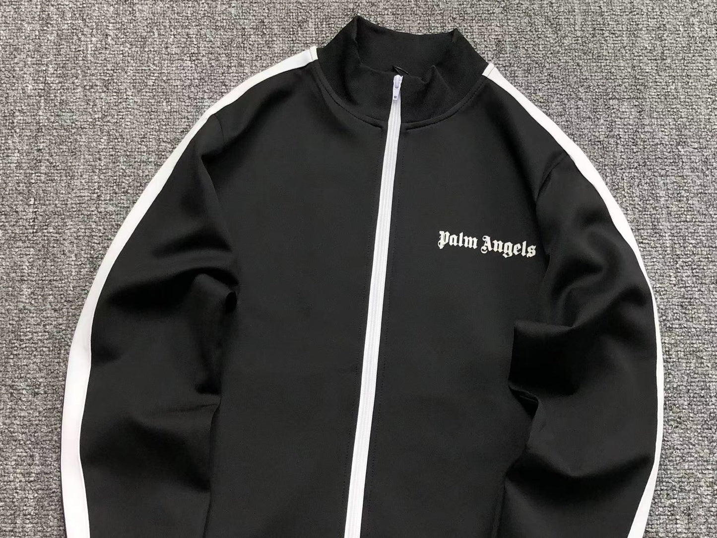 PALM ANGELS CLASSIC TRACK JACKET BLACK