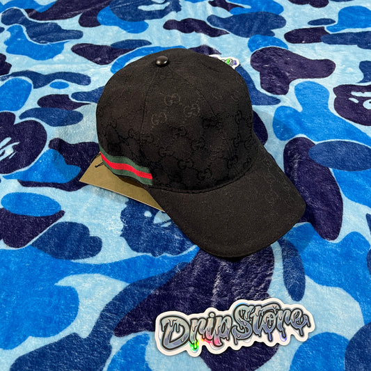 Gorra Gucci Canvas Baseball Negra