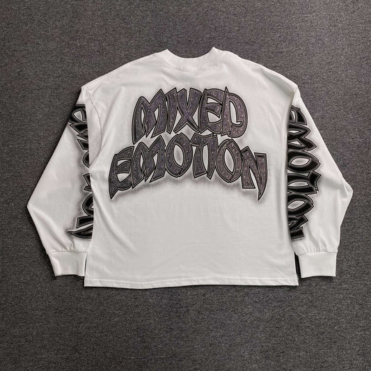 Remera Mixed Emotion Resurrection Blanca