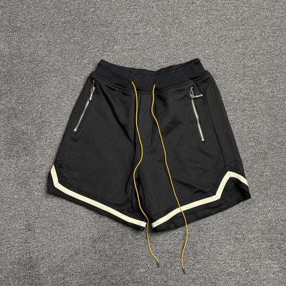 RHUDE SHORTS BLACK