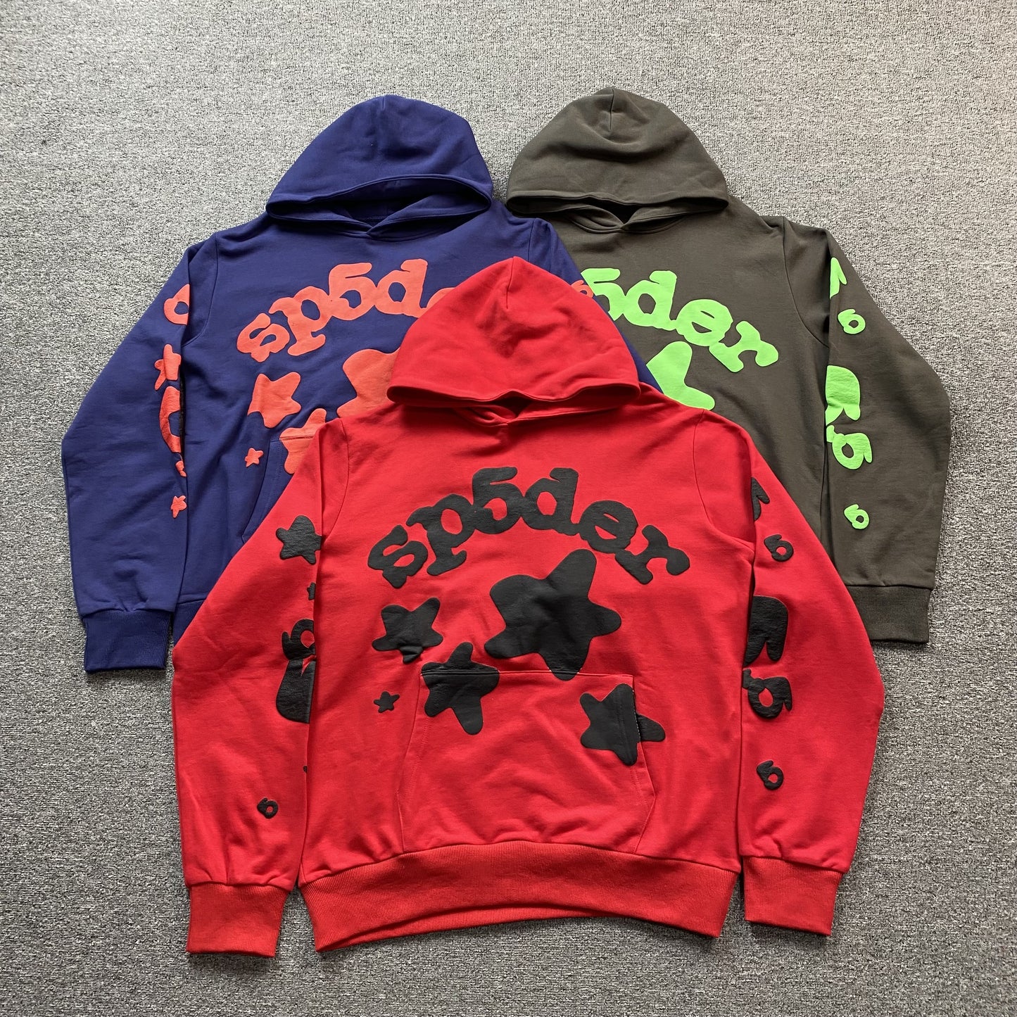 SP5DER BELUGA HOODIE RED