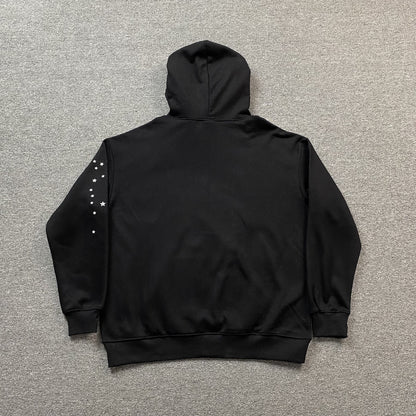 SP5DER SOUVENIR HOODIE BLACK