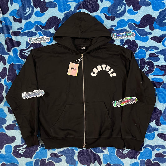 Campera Corteiz Arch Colly Negra L-XL