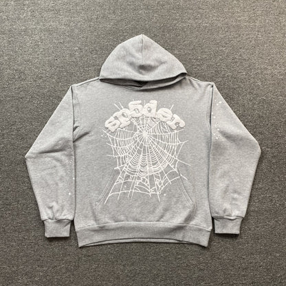 SP5DER OG WEB HOODIE GREY