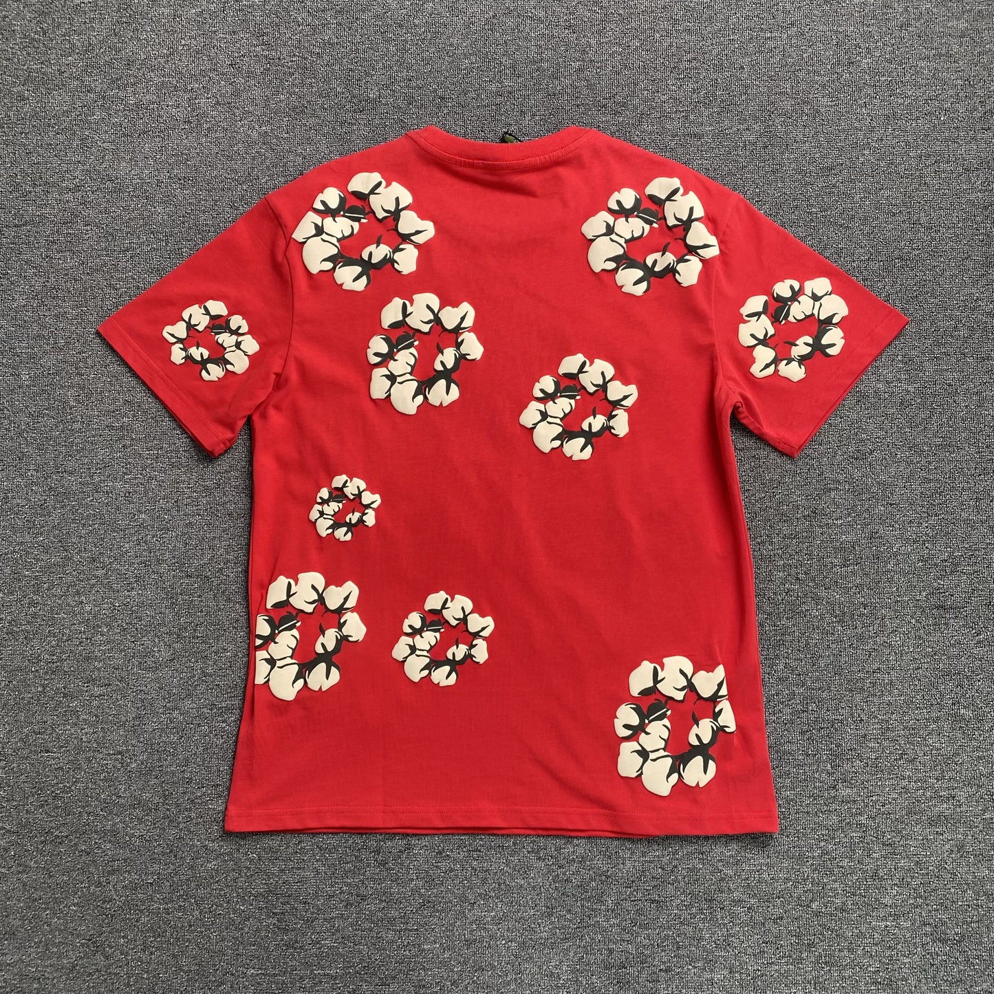 DENIM TEARS X CPFM CACTUS TEARS WREATH TEE RED