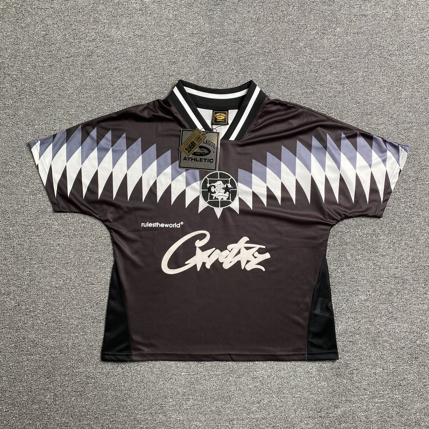 CORTEIZ CLUB RTW FOOTBALL JERSEY BLACK