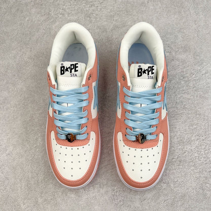 A Bathing Ape Bape Sta Low Rosa Pastel