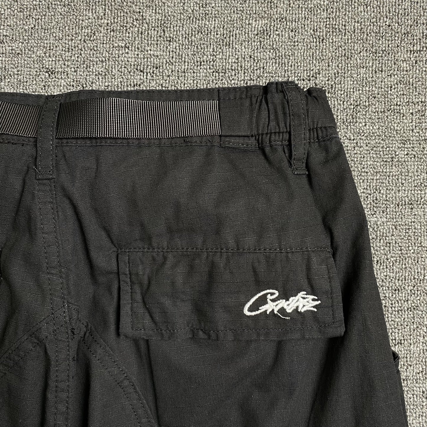 CORTEIZ GUERILLAZ CARGOS BLACK