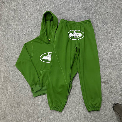 CORTEIZ ALCATRAZ HOODIE GREEN