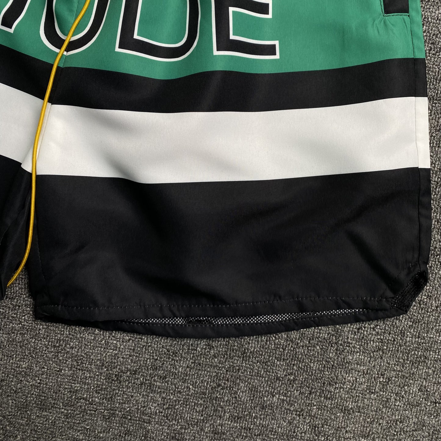 RHUDE SHORTS BLACK