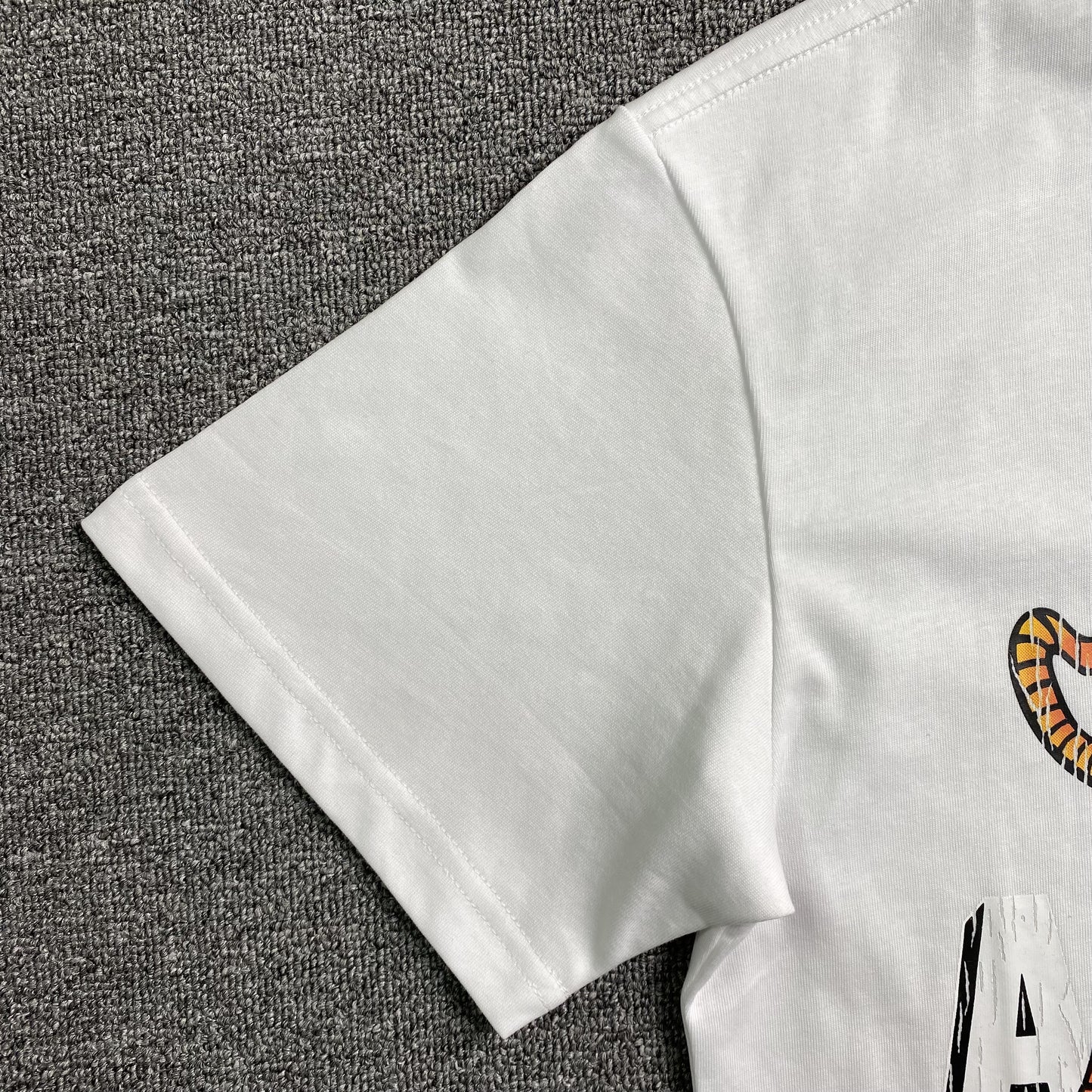 AMIRI VINTAGE TIGER TEE WHITE