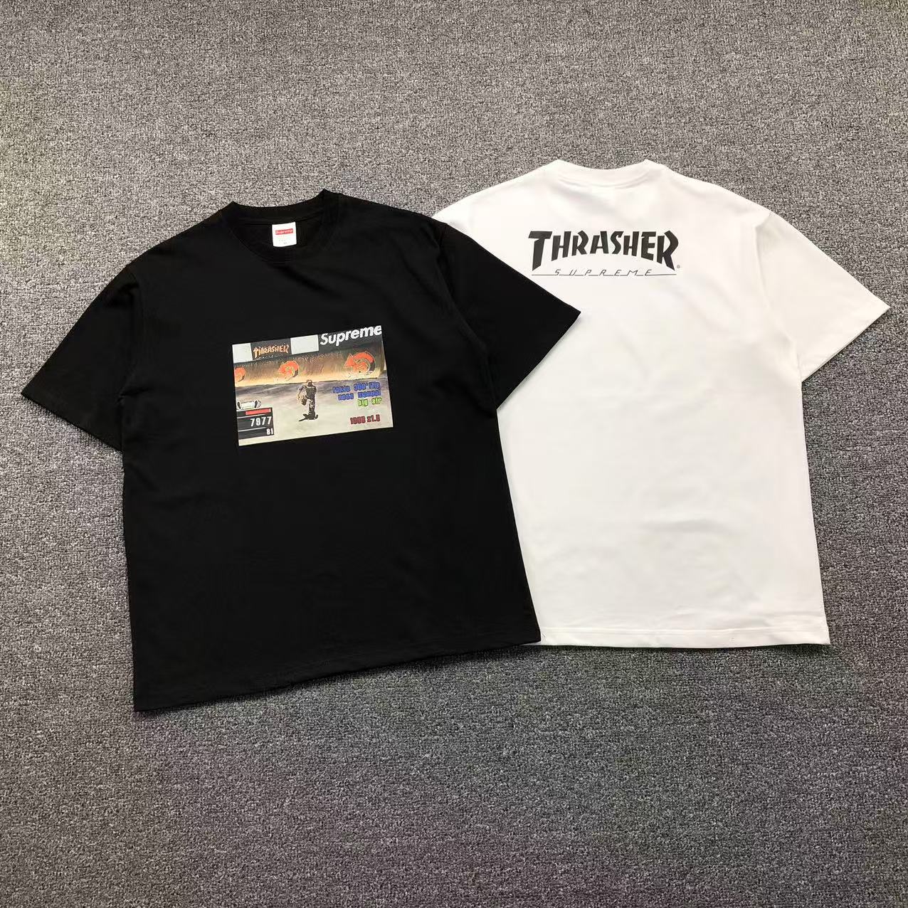 SUPREME THRASHER GAME TEE WHITE