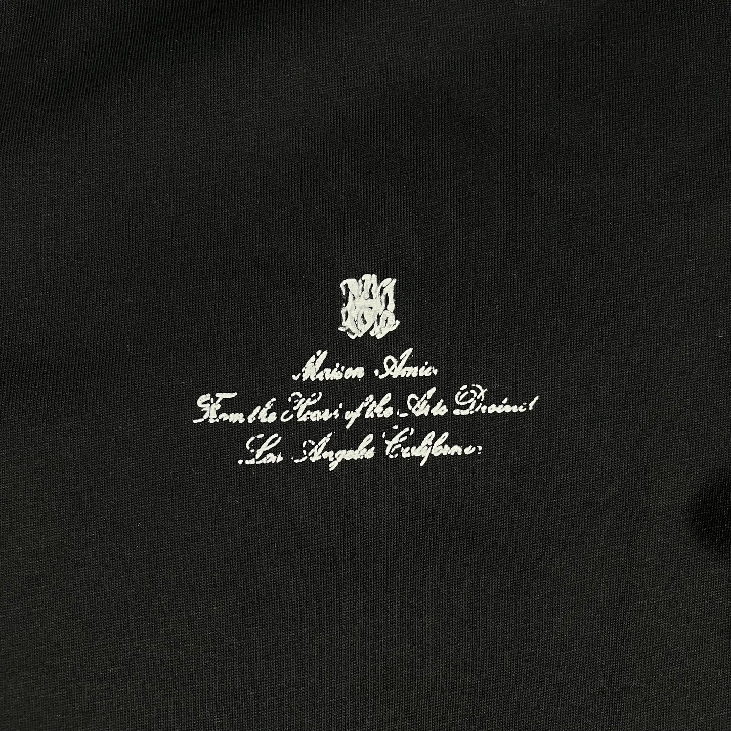 Remera Amiri Collegiate Negra XL