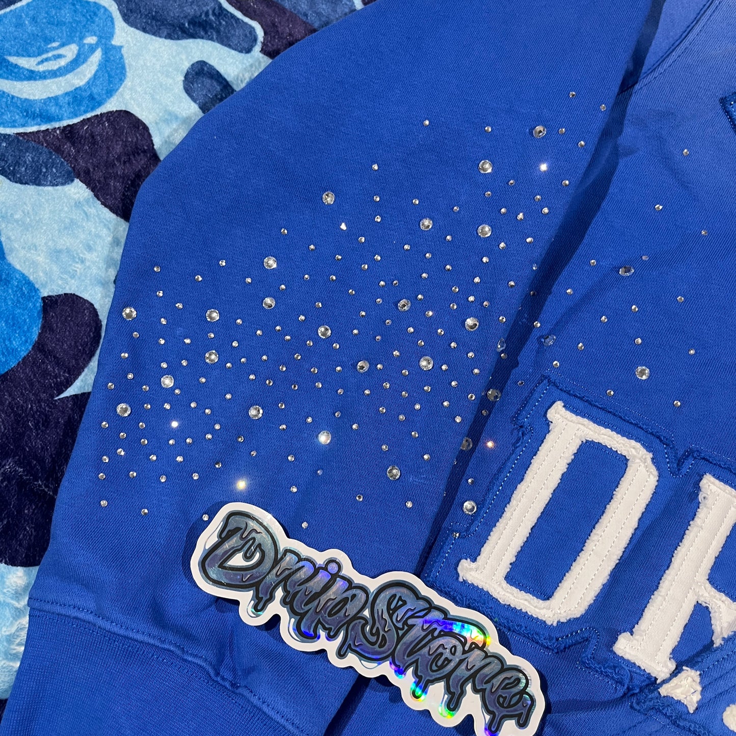 Campera Valley Vale Forever Classico Azul XL