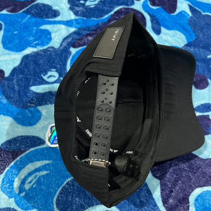 Gorra Amiri Qaud Brillos Negra/Negra
