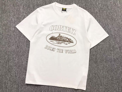 CORTEIZ ALCATRAZ RULES THE WORLD TEE WHITE