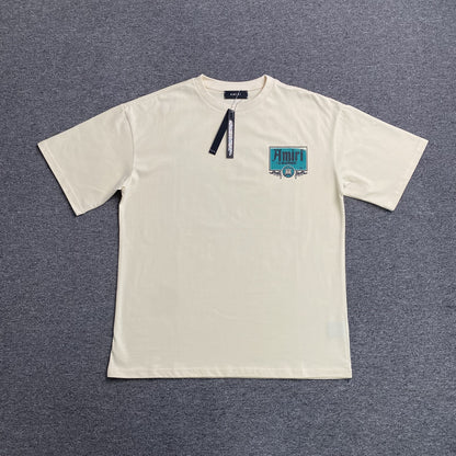 AMIRI CRYSTAL LOUNGE TEE WHITE