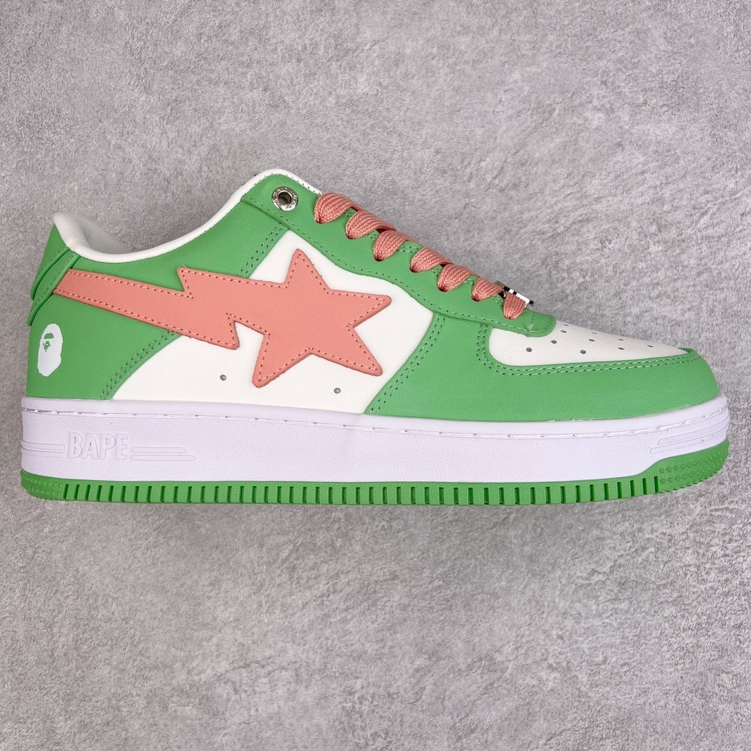 A Bathing Ape Bape Sta Low Verde Pastel 