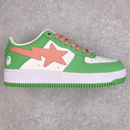 A Bathing Ape Bape Sta Low Verde Pastel 
