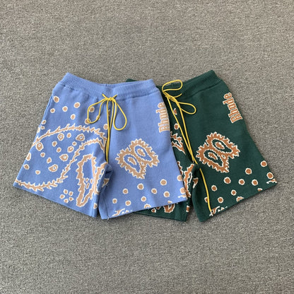 RHUDE SHORTS BLUE