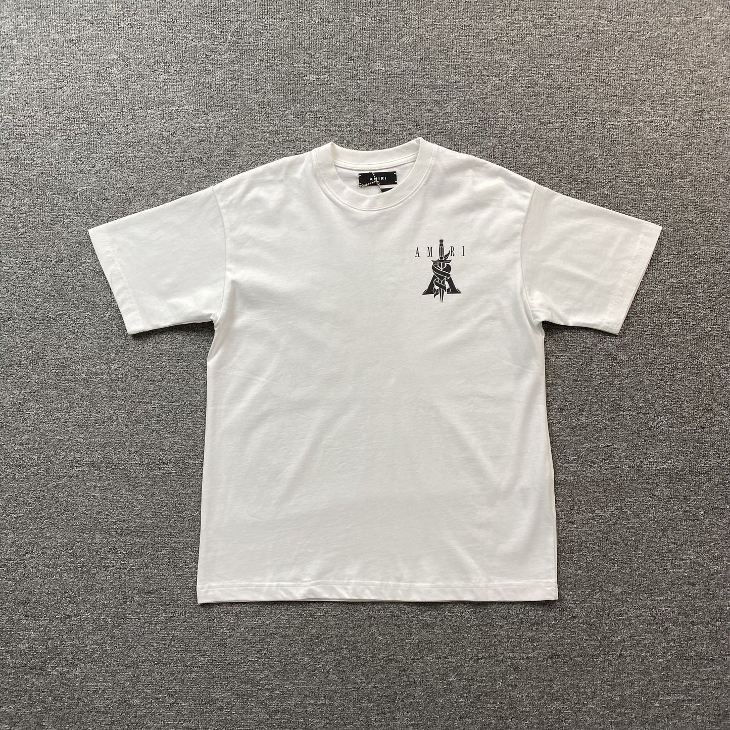 AMIRI DAGGER TEE WHITE