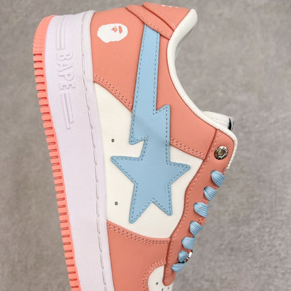 A Bathing Ape Bape Sta Low Rosa Pastel
