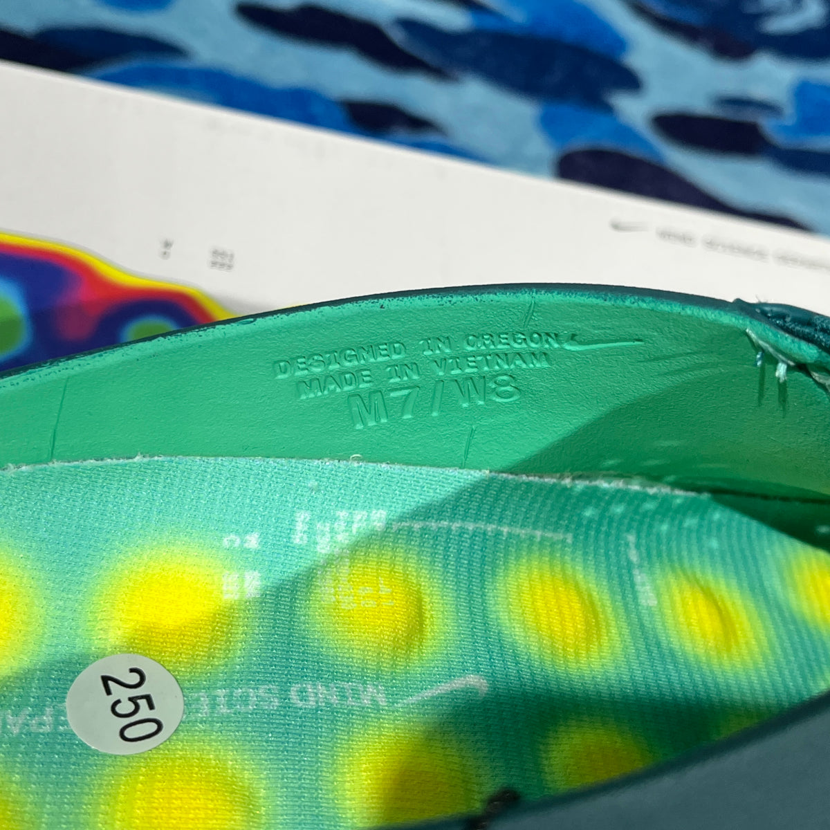 Nike Mind 001 Slide Geode Teal Light Menta